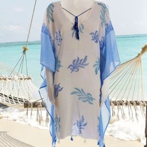 Brand New Breezy Kaftan Beach Resort Cover Up from 🇬🇷 Greece 🇬🇷 One Size